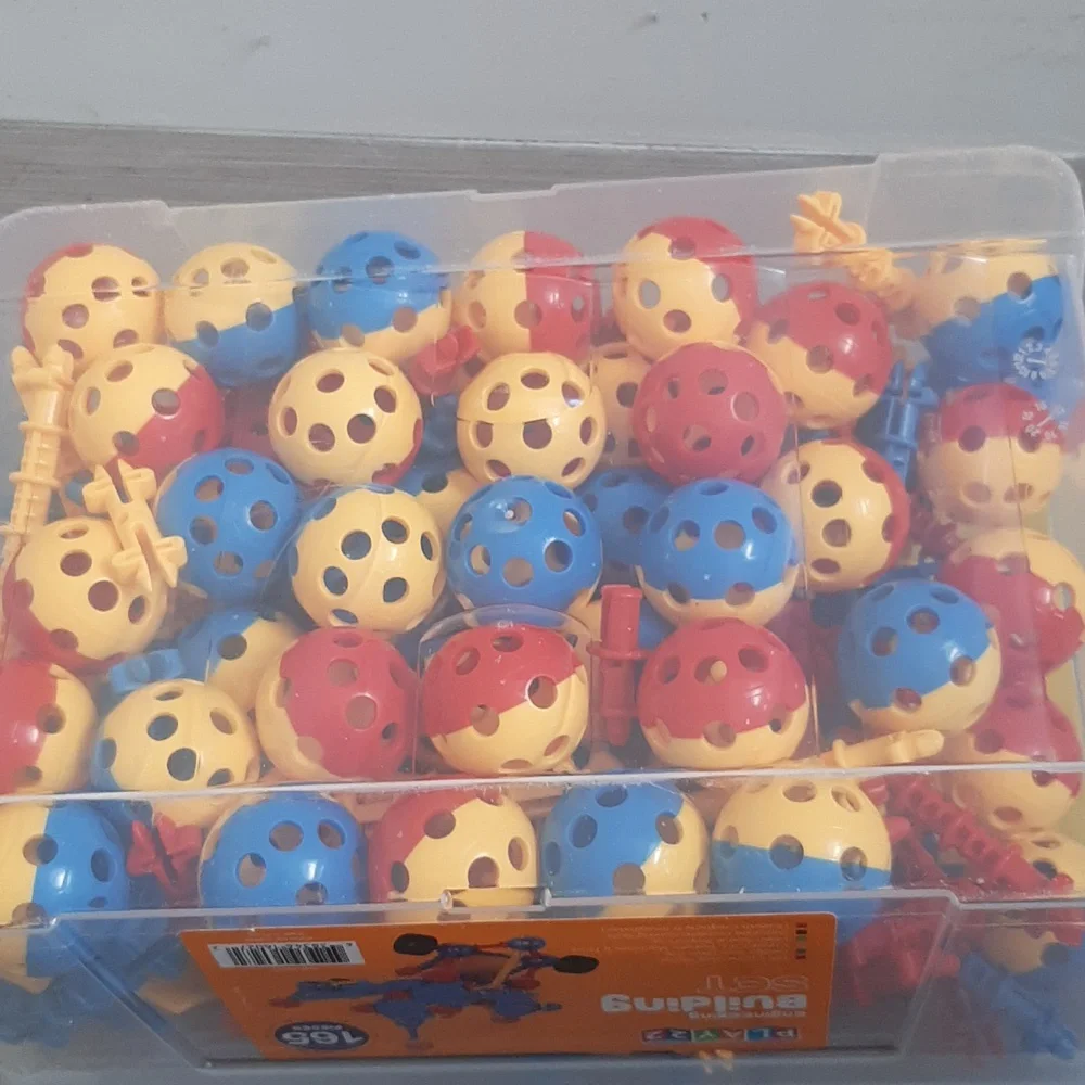 Engineering Building Set - 165 Pieces - Multicolor. Excellent Like New C…